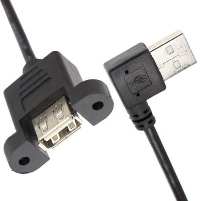 kopen Schroefvergrendeling van mannelijk naar vrouwelijk paneelmontage USB-verlengkabel online manufacture