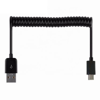 kopen OEM 1M 2M Data Charging Spiral Coiled USB naar MINI USB kabel online manufacture