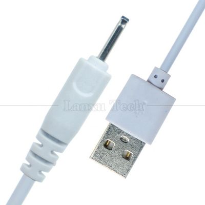 kopen Hoogwaardige 0,5M 1M 2M 3M Wit Zwart DC 2,0 0,6 mm Charger USB kabel voor vibrator online manufacture