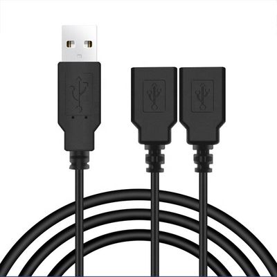 kopen Custom OEM 2m 1 Man tot 2 Vrouw Y USB Splitter Cable voor opladen online manufacture