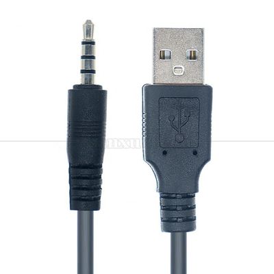 kopen Hoge kwaliteit 1M 2M opladen TRRS 4 polen USB tot 3,5 mm Jack kabel voor luidspreker koptelefoon online manufacture