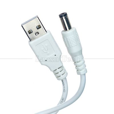 kopen USB A Male tot 2.1x5.5mm DC Barrel Jack Connector Power Charging Cable voor Router Speaker online manufacture
