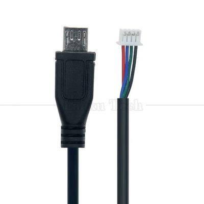 kopen OEM aangepaste Micro USB naar JST 4 pin 1,25 mm pitch kabel online manufacture
