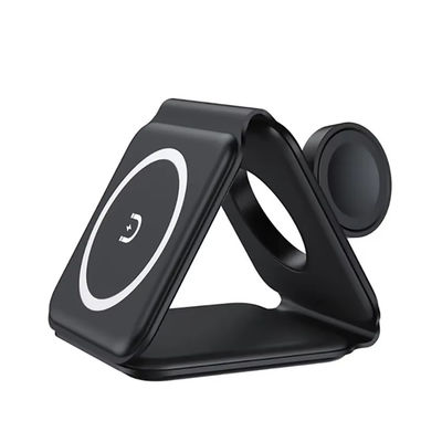 Magnetische 3 in 1 vouwbare draadloze oplader iPhone 12-15 15w Fast Wireless Charging Stand Station Draagbare draadloze opladers