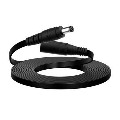 1m 3m 5m 12V Man tot Man Vrouw Vlak DC 5.5x2.1mm 5.5x2.5mm 3.5x1.35mm Barrel Jack Power Extension Cable voor CCTV Camera LED