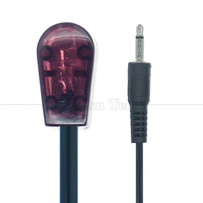 3.5mm Audio Jack 2 Poles IR Sensor Remote Mi Infrarood Transmitter Receiver Extender Cable voor Stereo Video