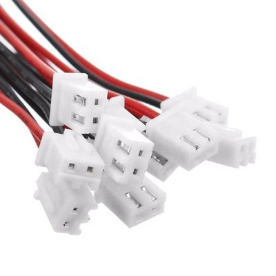 2 Pins Vrouwelijk Mannelijk JST XH 2.54mm Pitch Connector Draad Harness Cable