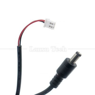 Op maat gemaakte draadband 5.5x2.1mm Mannelijke DC-vat Jack naar JST XH Vrouwelijke aansluitkabel