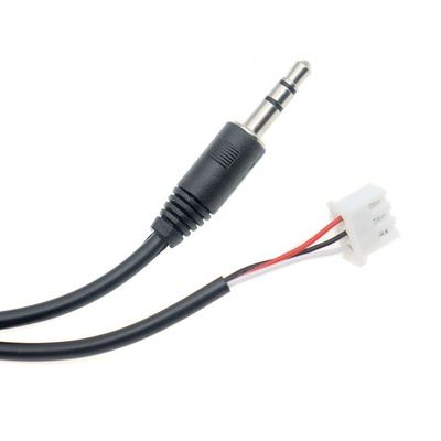 Op maat gemaakte 3,5 mm TRS Audio Jack naar JST XH 3 pin connector kabel