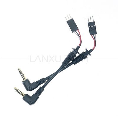 OEM-aanpassing 3,5 mm TRS TRRS Audio Jack naar Dupont-aansluitkabel