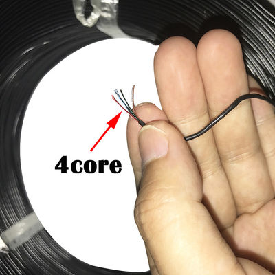 Multi-core geëmailleerde draad 2 / 3 / 4 / 5 / 6 / 8 / 9 Core geleider 8/0.08MM Soft kabel PVC koptelefoon kabel reparatie lijn