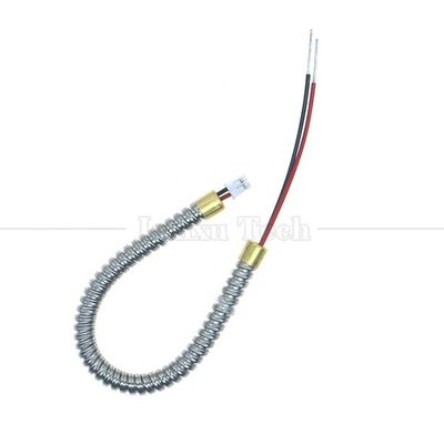 Aanpassing roestvrij jas buis JST PH XH draad harnas assemblage gepantserde kabel voor waterdicht ratdicht
