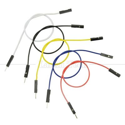 Man naar Man Vrouw naar Vrouw 2.54mm 1 Pin Dupont Connector Solderless Breadboard Jumper Draad voor Arduino