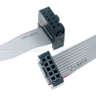 Vrouw naar Vrouw 10 PIN 1.27mm Pitch IDC 2.54mm Connector GPIO Grey Flat Ribbon Draadkabel voor harde schijven CD Raspberry Pi