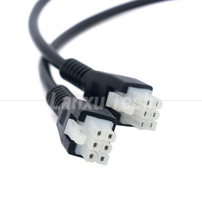 Aanpassing Overgevormde Man tot Man Vrouw 6 Pin 2451350620 Molex Mini-Fit 4.2mm Pitch Connector Assembly Cable