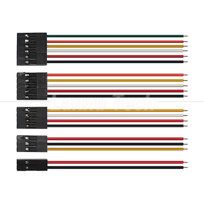 10 cm 20 cm 30 cm 50 cm 2 Pin 3 4 5 6 8 10 Pin Dupont 2.54mm Connector Kabel Jumper Kabelboom