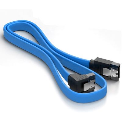 Hoge snelheid 6Gbps 90 graden rechthoekige Sata-connectorkabel voor harde schijf