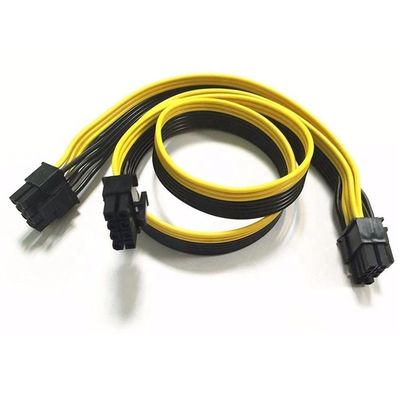 PCIe 8 Pin Male naar Dual 8 Pin Male PCI Express Graphics Video Card GPU Splitter Power Adapter Cable