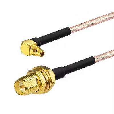 RG316 MMCX Hoek Mannelijke naar RP SMA Vrouwelijke Antenne RF Coaxiale Kabel