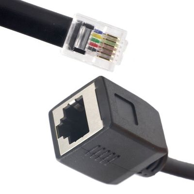 Aanpassing Man tot Vrouw Socket Cat5 Cat5e Cat6 Cat7 8P8C RJ45 8p8c Ethernet Network Extension Cable