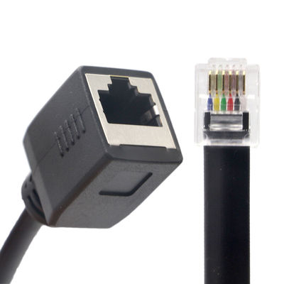 OEM Man-vrouw Socket Cat5 Cat6 Cat7 8P8C RJ45 Ethernet Netwerk Patch Verlengkabel
