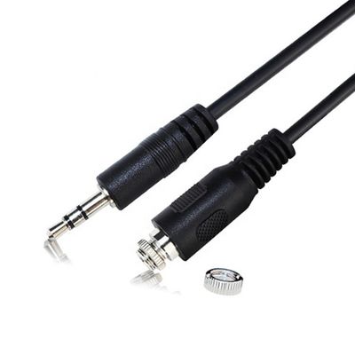 Schroef van man naar vrouw 3,5 mm 3 polen TRS Audio Jack kabel