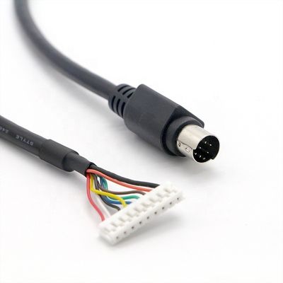 CUSTOM 1M PC Motor Controller S Video 9 PIN JST Connector naar 8 PIN Mini DIN naar kabel