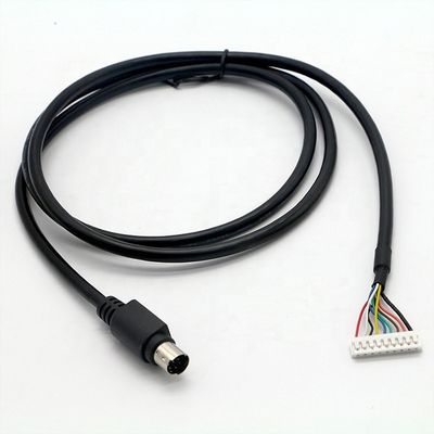 CUSTOM S Video 8 PIN Mini DIN tot 9 PIN JST Connector PC Motor Controller Kabel