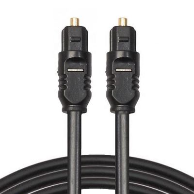 High Quality Thin 1M 2M 3M 5M Glasvezel Toslink Spdif Gold Digitaal Optisch Audio Kabel