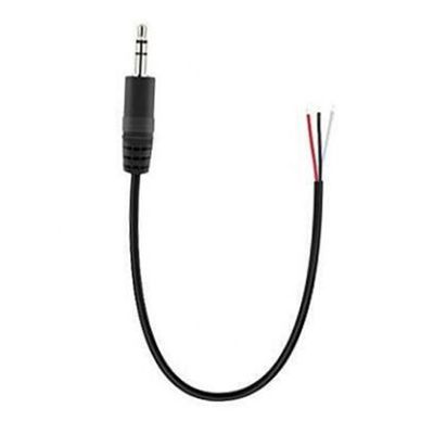 TRS 2 Pole Stereo Audio Jack 3,5 mm Man Plug to Stripped Gelast Naakt Draad Open End Kabel