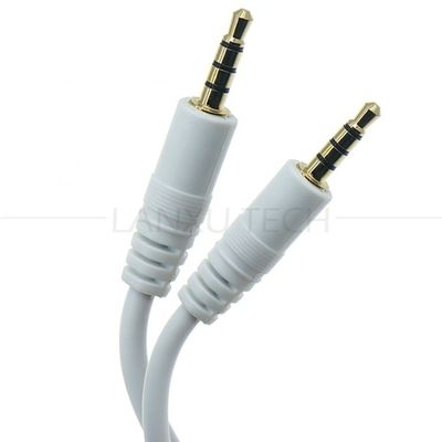 3.5mm Man tot Man Vrouwelijke Stereo AUX 3 polen TRS 4 polen TRRS Mono Jack Microphone Patch Audio Extension Cable