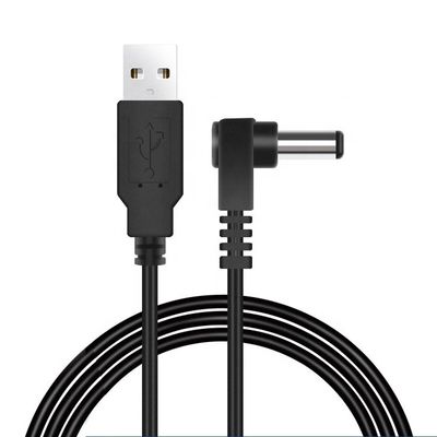 Persoonlijke USB Mannelijke naar rechterhoek 5.5 X 2.1mm 2.5 3.5 1.35 Connector Mannelijke DC-kabel
