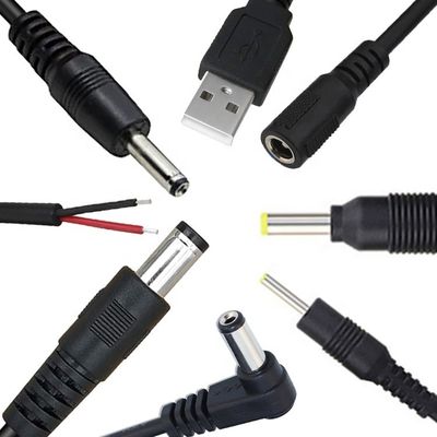 CUSTOM 5V 1A 2A Man tot Man Vrouw 5521 5525 3,5 mm DC-verlengkabel