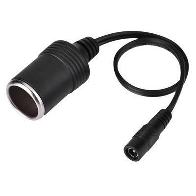 120W 12V 10A Vrouwelijke auto sigaretten stopcontact naar DC 5.5mm x 2.1mm Power Adapter kabel