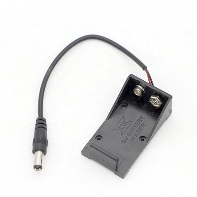 15 cm Cell Case Box 9V accuhouder met DC Power Jack 2.1x5.5mm