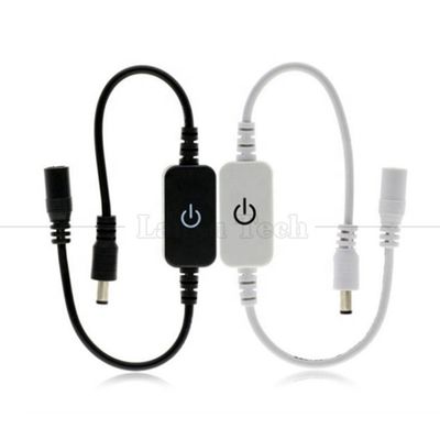12v 24v Touch Controller Man tot Vrouw DC 5.5x2.1mm aan en uit Dimmer Switch voor LED-strooklichten