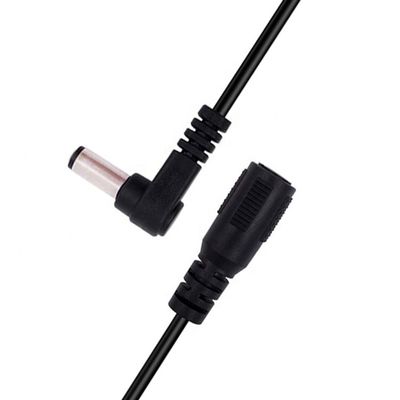 90 graden hoek man tot vrouw aansluiting 5,5x2,1 mm vat Jack DC-verlengkabel