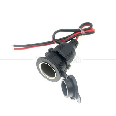 Waterdicht 12V 24V 16AWG DC Auto Sigarettenanker Vrouwelijke Steek Steek Adapter Verlengkabel