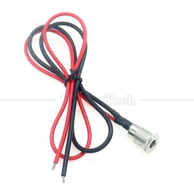 18AWG 10A metalen draad vrouwelijke stopcontact DC099 5.5x2.1mm 5.5x2.5mm Panel Mount Connector Pigtail DC Power Jack Cable