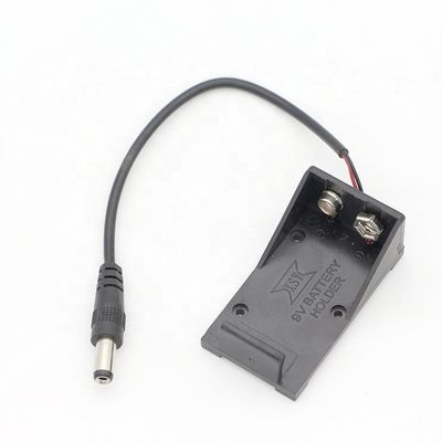 DC-mannelijke stekker 5,5x2,1 mm 9V casing accuhouder