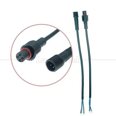 Waterdicht mannelijk Vrouwelijk 2 3 4 5 6 7 8 Pin M12 Montage kabel voor LED