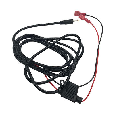 Ratproof Chew Proof Metal Jacket DC 5.5x2.1mm 4.0x1.7mm tot Spade Connector Power Extension Cable voor Trail Cameras