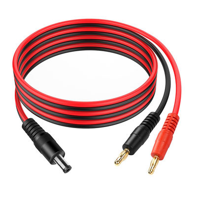 12v DC 5.5mm X 2.1mm Mannelijke tot 4mm Banana Plugs Kabel