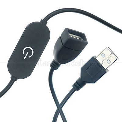 5v Stepless Up Down Touch Controller Dimmer 1m Man tot Vrouw USB aan en uit Schakelaarkabel voor Led Strip Bar Lamp