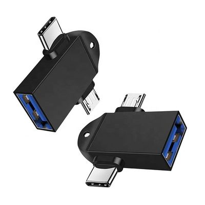 2 in 1 USB3.0 naar Micro B Type C USB Converter OTG Adapter voor Android Phone U Disk Mouse