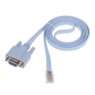 1.8M RS232 DB9 PIN Vrouwelijke naar RJ45 Netwerkconsole kabel voor Cisco Router Switch