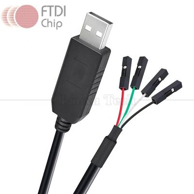 Hoog compatibele WIN7 10 FTDI FT232 5V 3.3V USB naar Uart TTL serie kabel voor Raspberry Pi