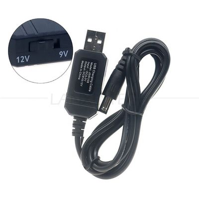 Hoogwaardige USB 5v tot 9v 12v stap up DC Power Cord Booster Cable voor Router