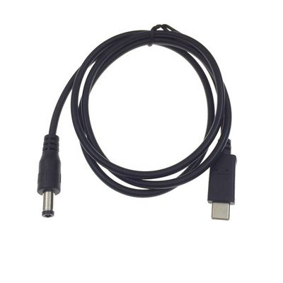 Snel opladen 20V 3A 65W PD USB Type C tot DC 5.5mm X 2.1mm voedingsvoorziening oplaadkabel