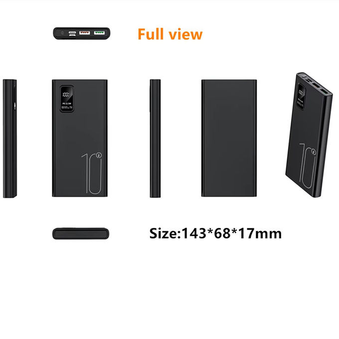 Buiten Draagbare 10000mah PowerBank LED Display PD QC3.0 22.5W Fast Charge Slim Power Banks 10000mAh USB-C Charger voor iphone 15 8
